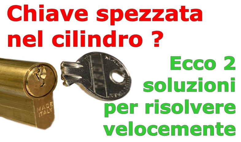 Estrarre Chiave Spezzata Con Colla A Caldo